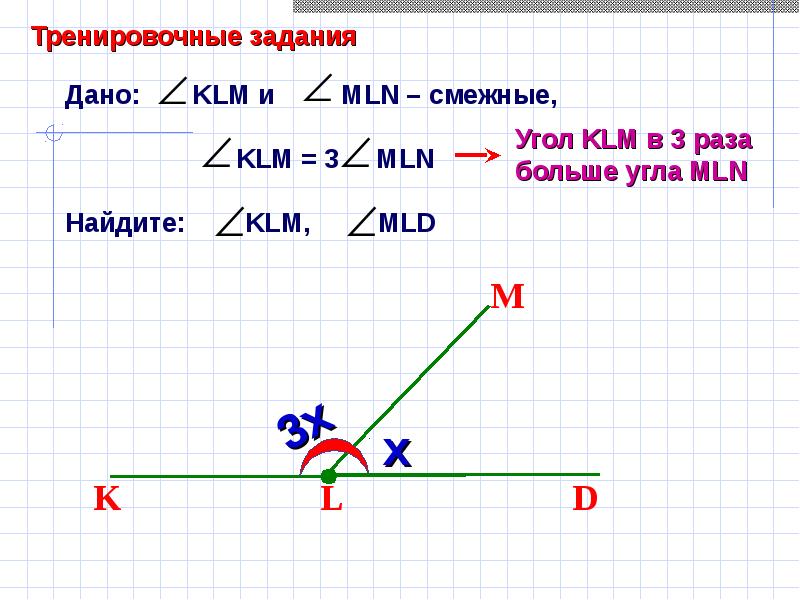 Найдите смежные углы hk и kl если. Угол KLM И угол mln смежные. Дано угол KLM И угол mln смежные угол KLM 3 угол mln найти KLM И mln. Смежные углы HK И KL. Угол KLM.