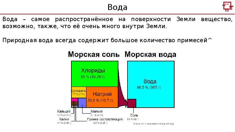 Вещество земли. Самые распространенные химические соединения земной поверхности.