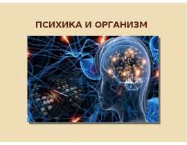 Психика и организм