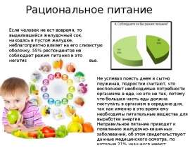 Здоровый образ жизни. Анкетирование