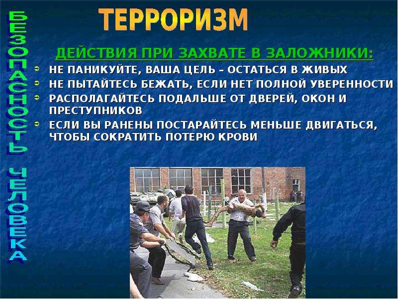 Терроризм введение для проекта