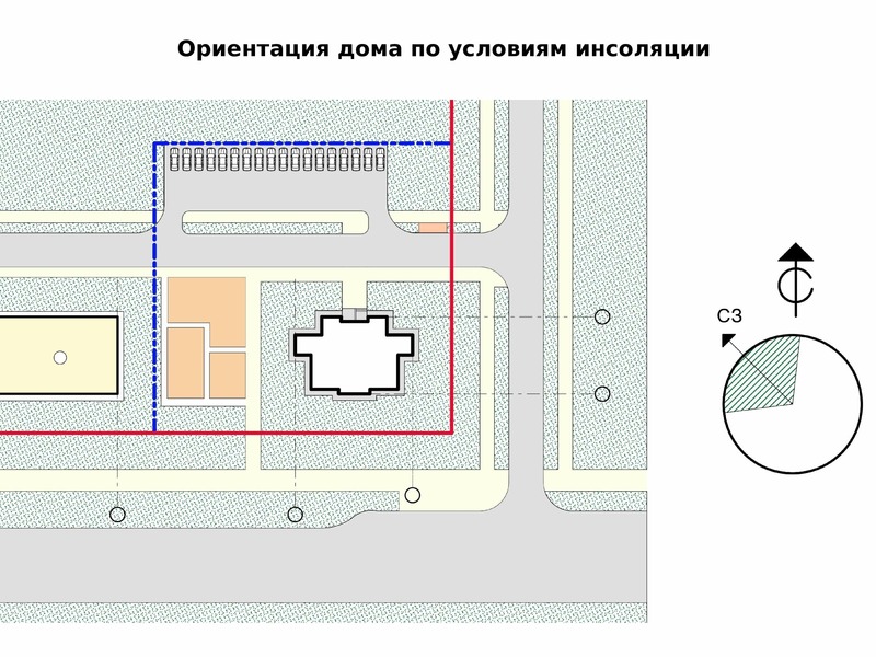 Мастер план с инсоляцией