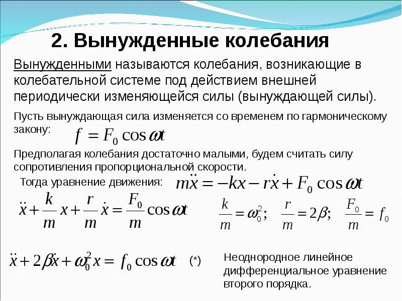 Время одного колебания называется