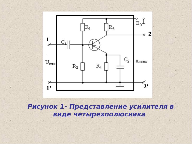 Система усилитель. Усилитель в виде четырехполюсника. Резисторный и резонансный усилитель. Усилитель рисунок. Резонансный усилитель презентация.