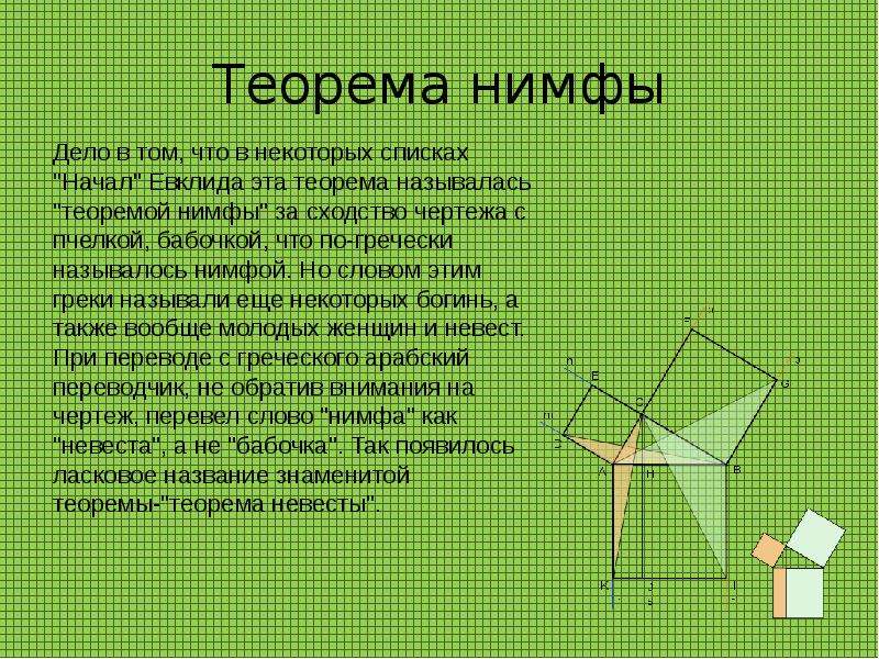 Презентация теорема