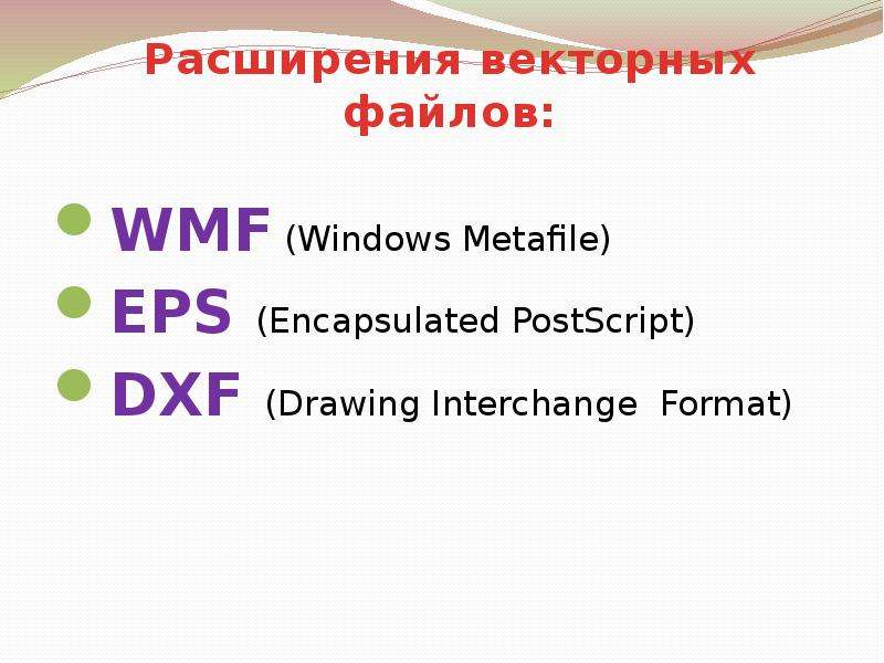 Формат файла wmf. Расширения файлов векторной графики. Расширение векторного изображения. Расширение векторного графического файла. Графический файл WMF.