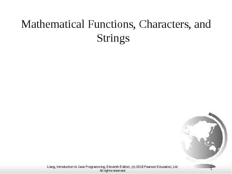 The functions of characters