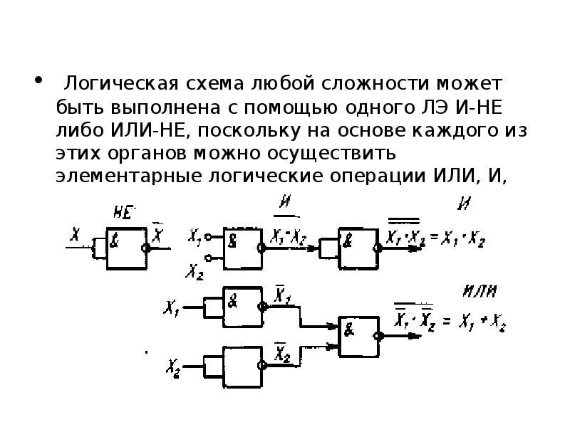 Исследование интегральных логических элементов и схем на лэ