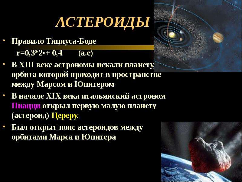 Рисунки малые тела солнечной системы