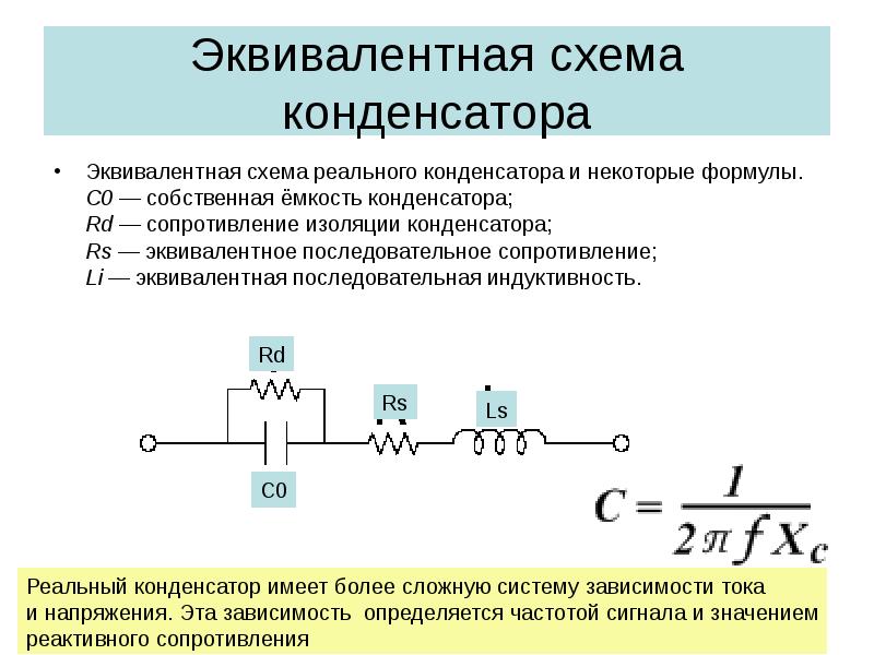 Какие есть виды конденсаторов