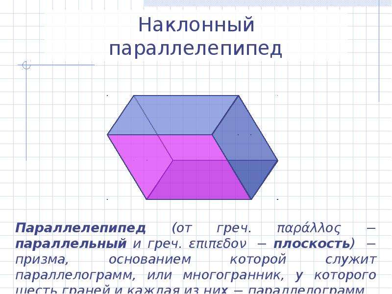 Тетраэдр параллелепипед презентация