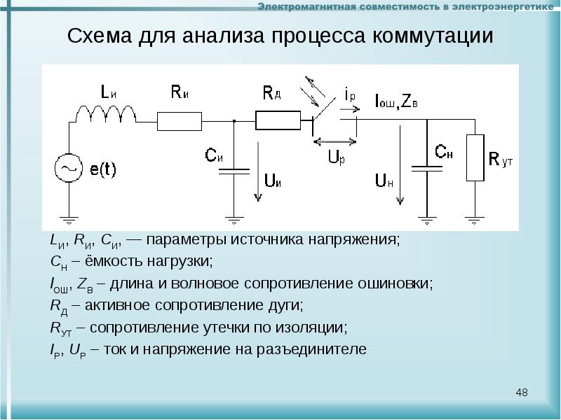 Представить электрическую схему энергопредприятия