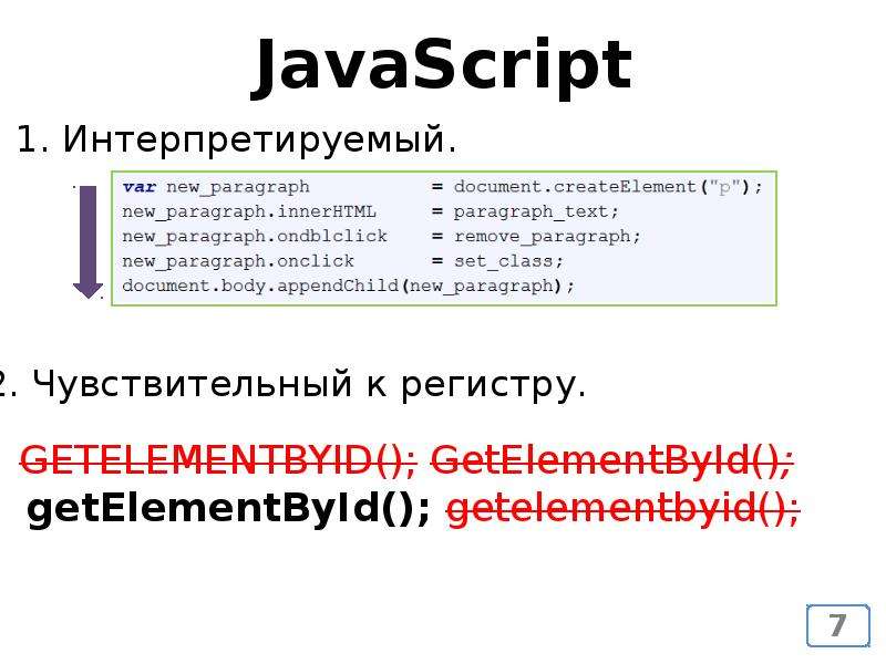 Javascript type