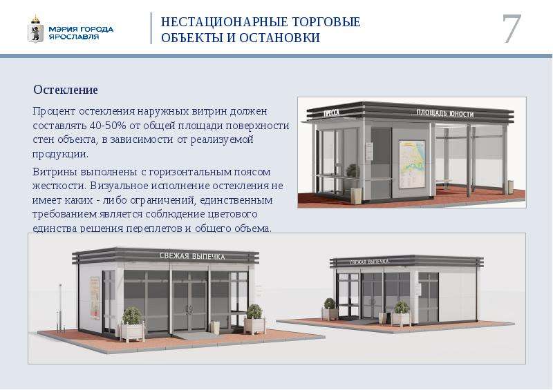 Порядок включения в схему размещения нестационарных торговых объектов