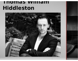 Thomas William Hiddleston