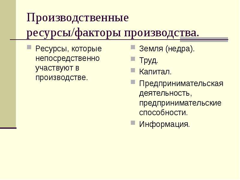 Производство производственные ресурсы. Ресурсы команды. : «Производственные ресурсы организации: основной капитал».. Ресурсы производства это ресурсы которые непосредственно. Производственные ресурсы команды.