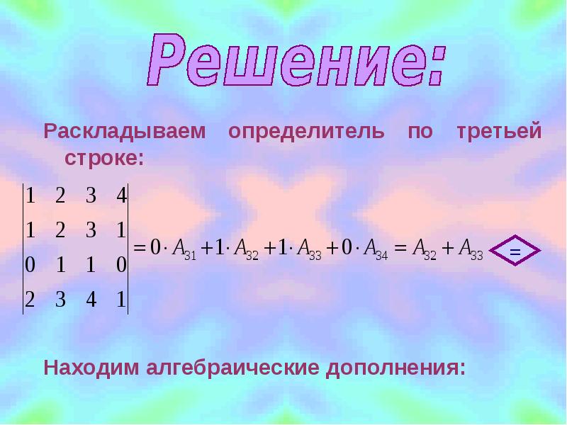 Бесплатный определитель