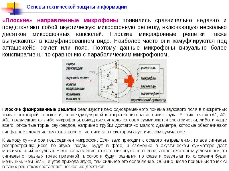 Снятие информации с технических каналов связи презентация