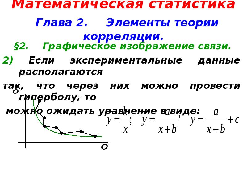 Задачи математической статистики