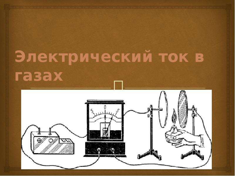 Электрический ток в газах картинки для презентации