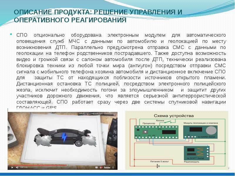 Назначение автомобиля