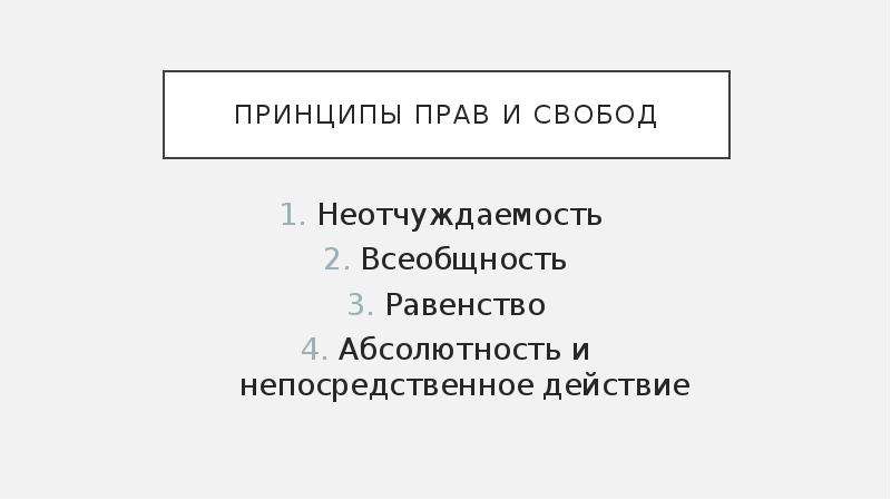 Принцип свободы людей