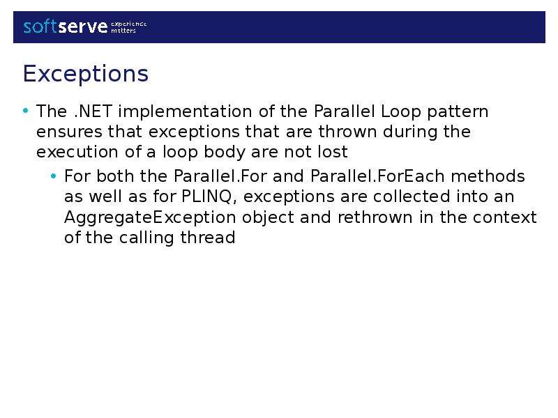 Parallel tasks