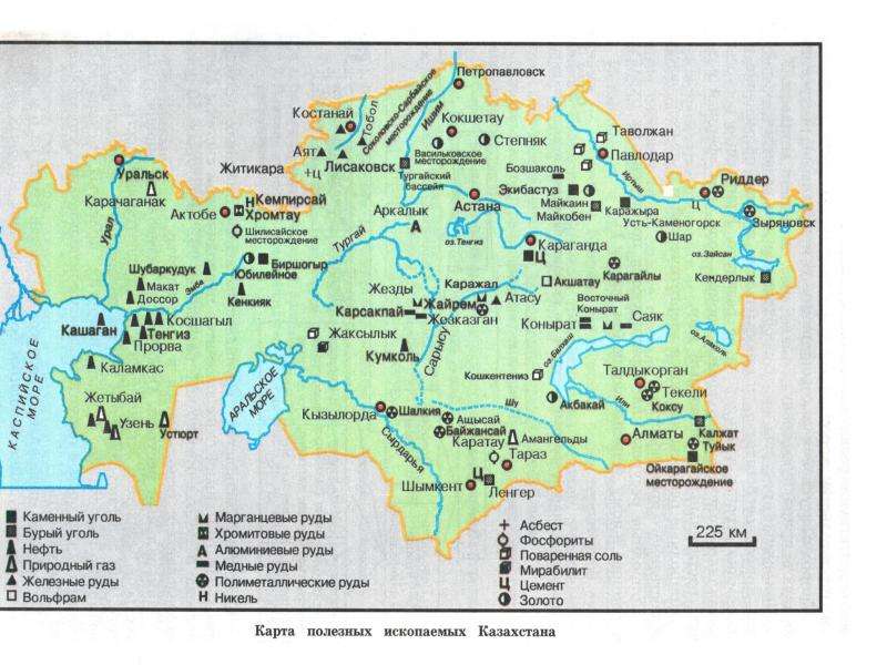Презентация на тему полезные ископаемые казахстана