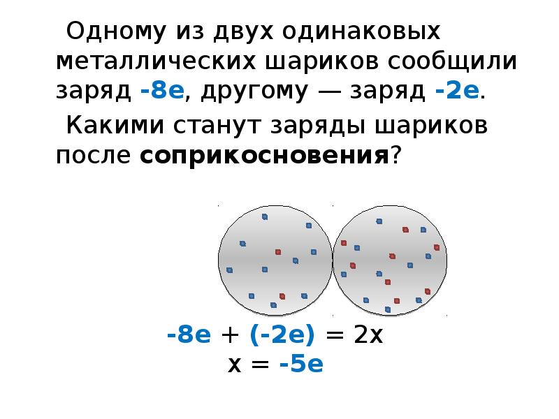 Соединенные заряды. Заряд шариков после соприкосновения. Одному из двух одинаковых металлических шариков сообщили заряд. Заряженные металлические шары. Металлический шарик заряжен зарядом.