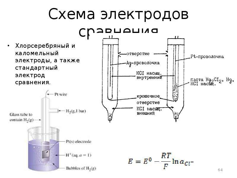 Свинцовый электрод схема