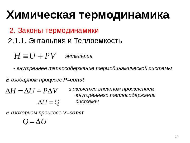 Термодинамика в химии картинки