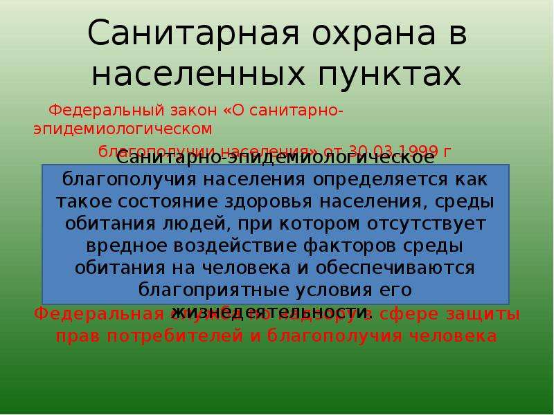 Правовая охрана окружающей среды городов и иных поселений презентация