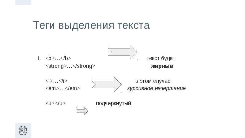 Тег выделения html. Выделение текста. Теги для выделения текста. Тег для выделения текста курсивом. Тег выделения.