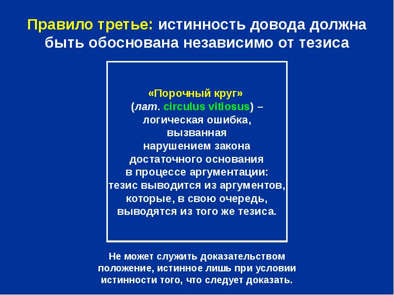 Правила доказательства в логике