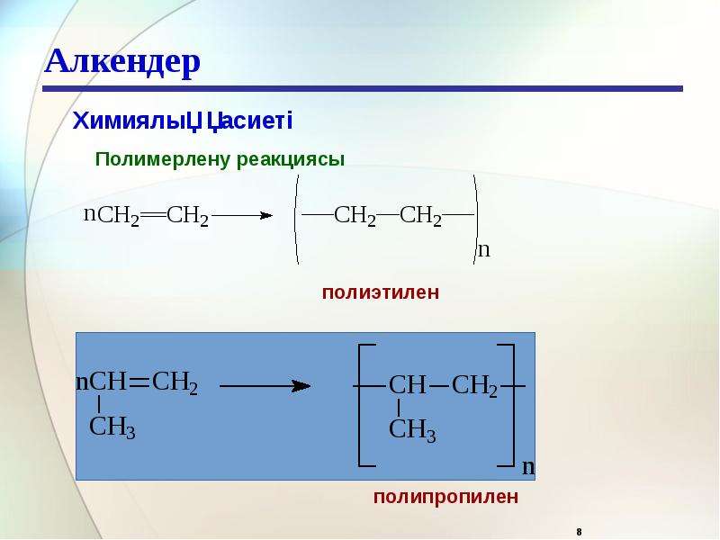 Полимерлер туралы презентация