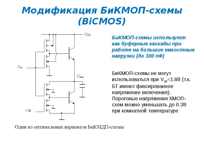 Отказ батарейки кмоп схемы