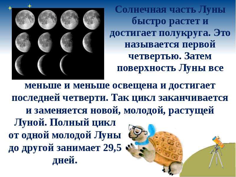 Почему луна низко. Почему Луна бывает разной. Луна окружающий мир. Часть Луны. Почему Луна растет.