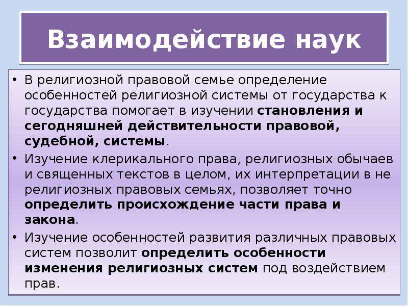 Церковное право презентация