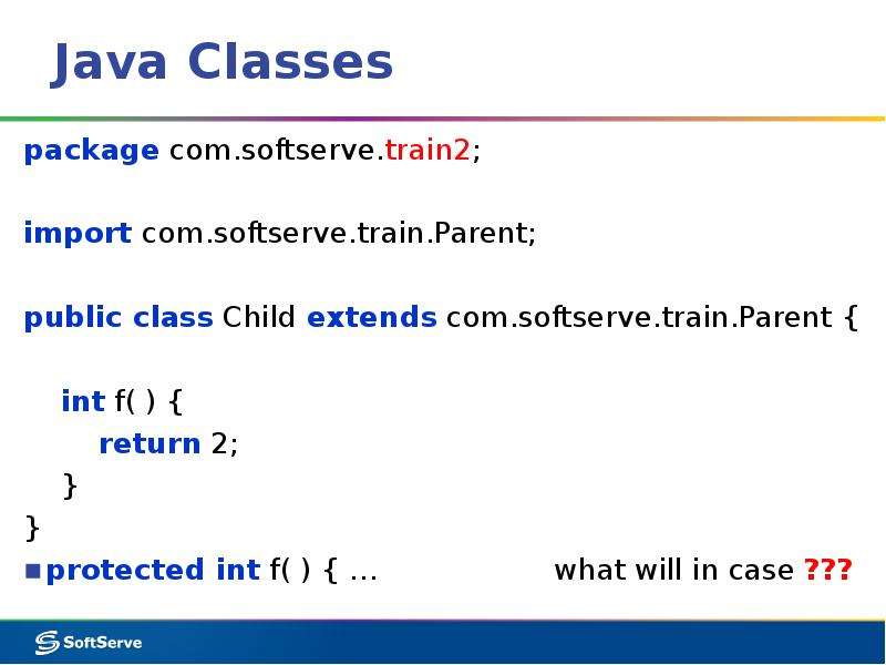 Class package c. Case java.