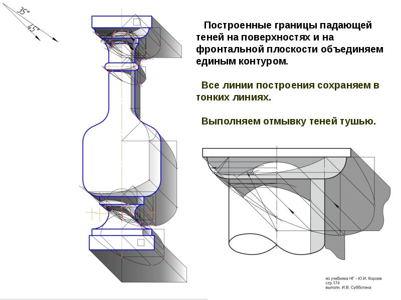 Создание ортогональных проекций в autocad