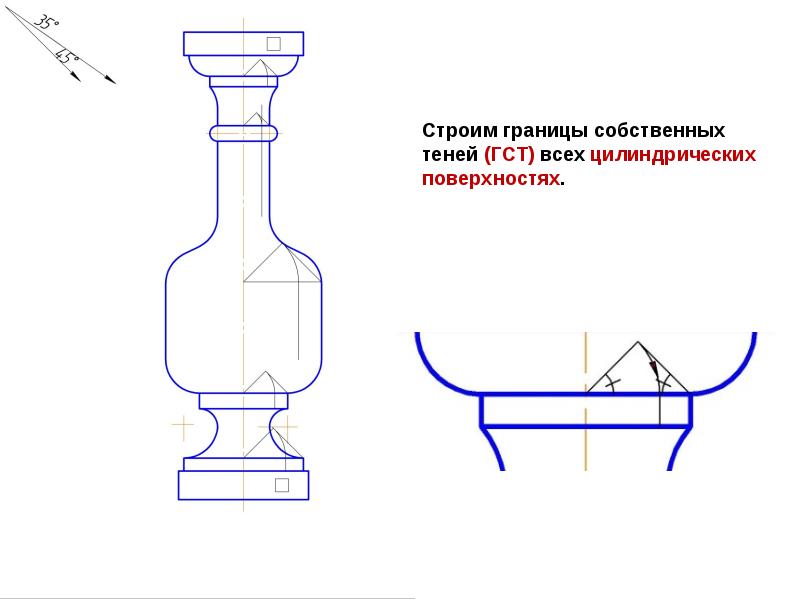 Создание ортогональных проекций в autocad