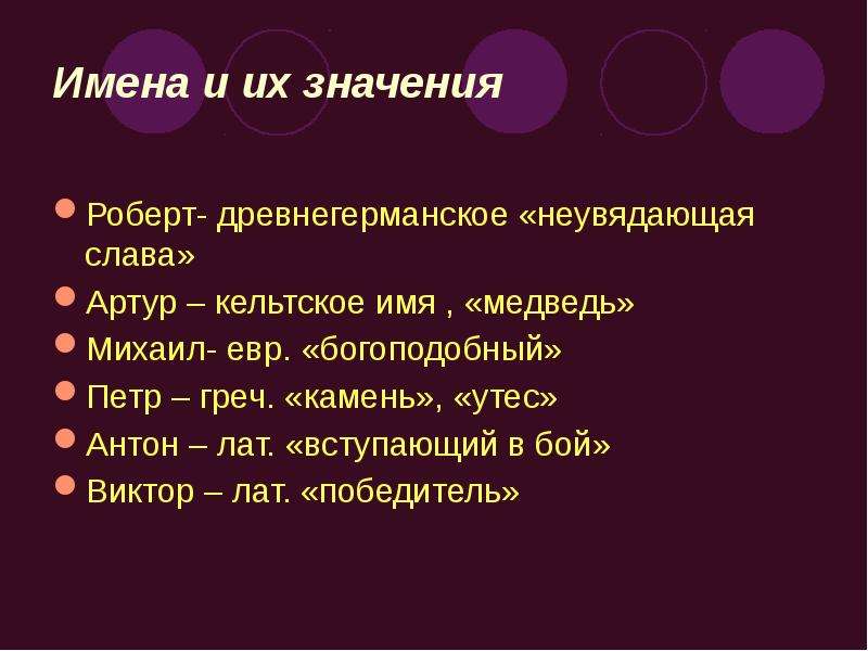 Кельтские имена мужские. Древнегерманские имена. Значение имени Роберт.