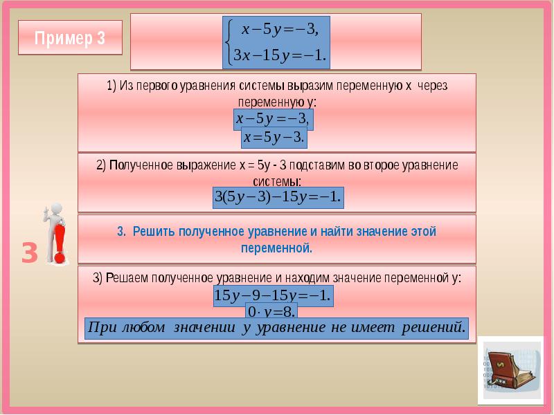 Презентация по теме системы уравнений с двумя переменными 7 класс мерзляк