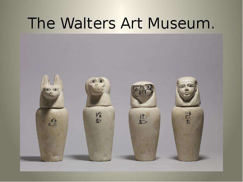 The Walters Art Museum.