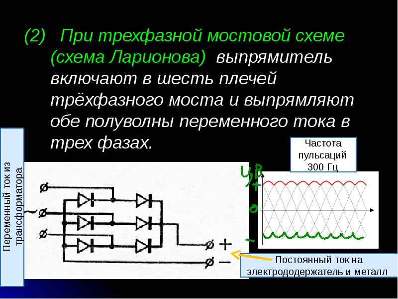 Расчет схемы ларионова