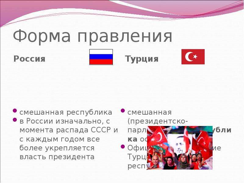 Форма правления рф план