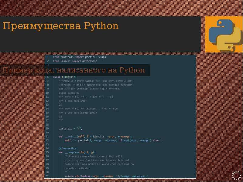 Презентация про python