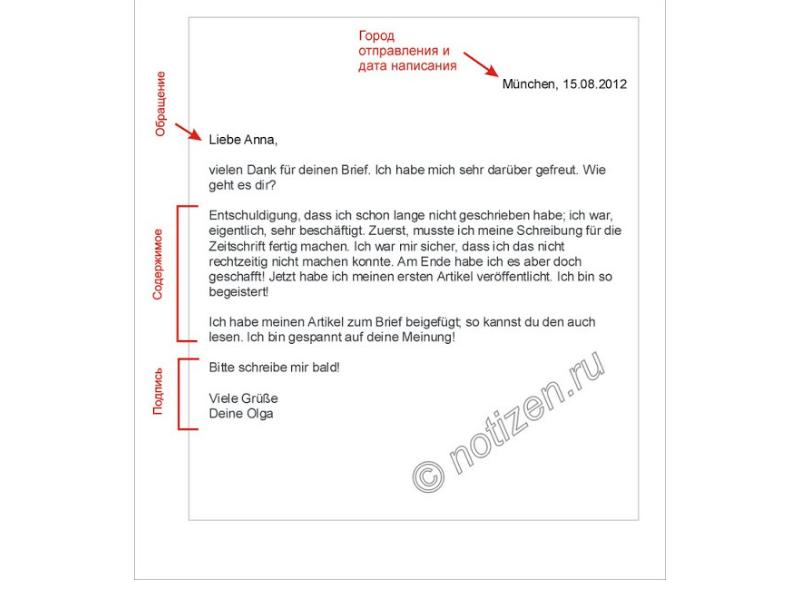 Письмо на немецком. Как пишется письмо на немецком. Как оформлять письмо в немецком языке. Официальное письмо на немецком пример. Структура написания письма на немецком языке.