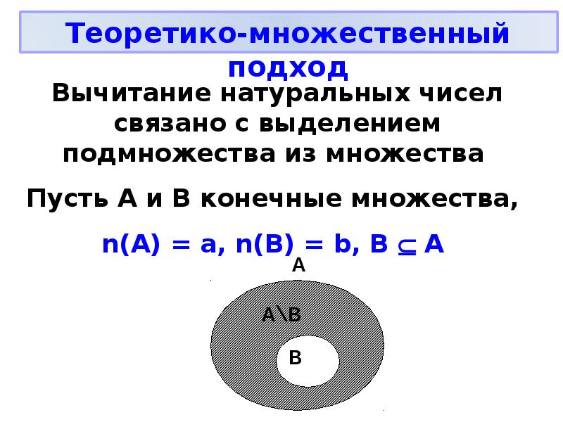 Построить множества