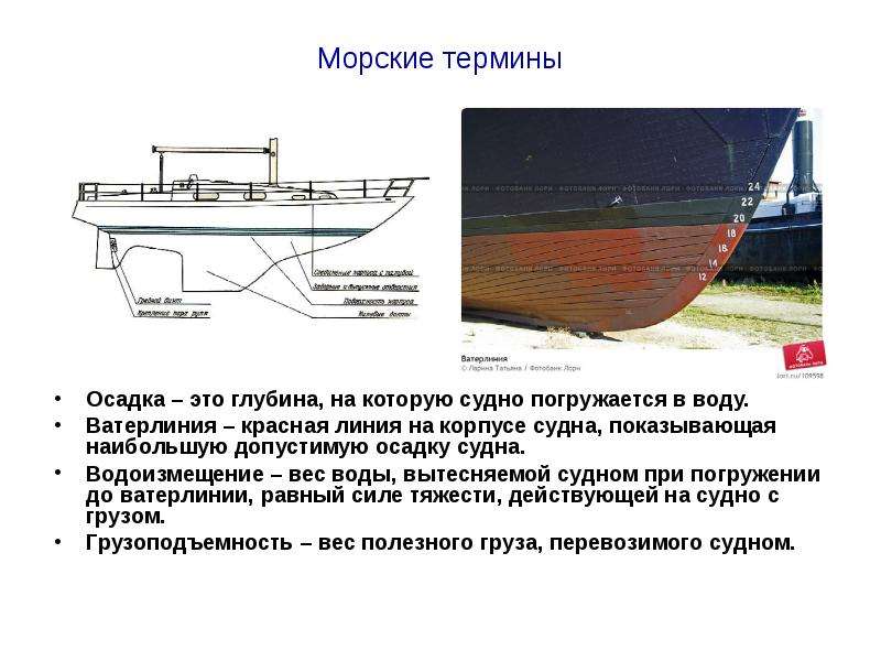 Презентация про морские суда